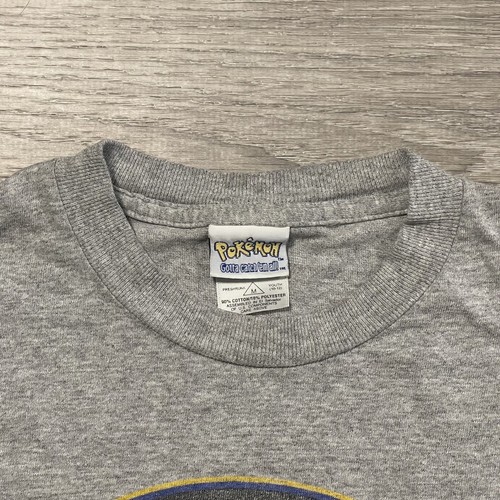 Vintage 1999 Pokémon long sleeve t-shirt - Youth Size Medium Big Graphic Faded - Picture 3 of 6