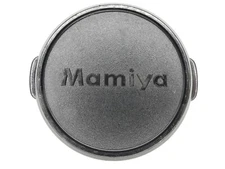 Mamiya 58mm Genuine Black Snap On Front Camera Lens Cap