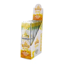 True Hemp BANANA Herbal Rolling Papers (Full Box of 25 Pouches/2 Per Pack)