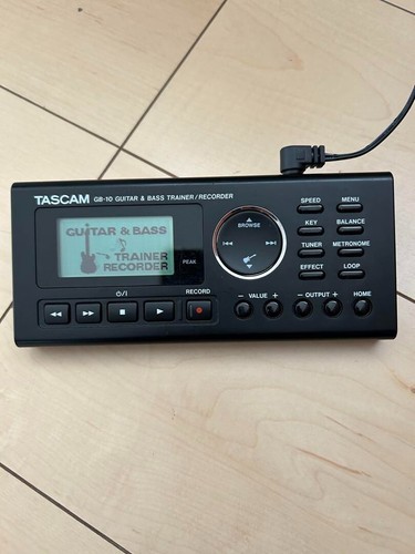 Official Tascam GB-10 Guitar Bass Trainer Recorder w/ manual & power cable - Picture 4 of 12