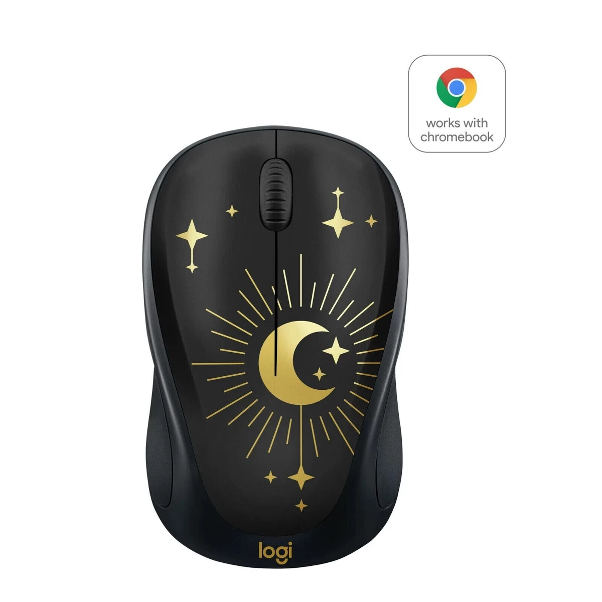 Logitech M317c Wireless Mouse 2.4 GHz with USB Receiver 1000 DPI 