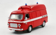 Modellino auto furgone scala 1:43 Rio FIAT 238 AMBULANZA POMPIERI DIECAST