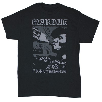 Men's Marduk Frontschwein Bottle T-shirt Medium Black