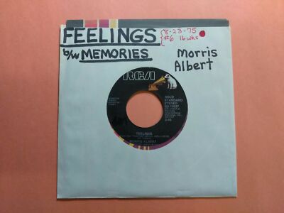 MORRIS ALBERT Feelings b/w Memories GB10937  7'' 45rpm Vinyl VG+