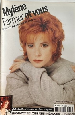 Review Mylene Farmer And You No. 3 Jan 2005 Rare And Unpublished Photos + Poster