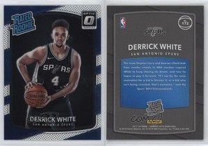 2017-18 Panini Donruss Optic Rated Rookie Derrick White #172 Rookie RC