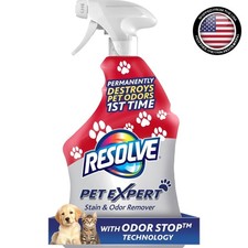 Resolve Urine Destroyer Spray Pet Stain Odor Remover Cat Dog Urin Carpet Cleaner