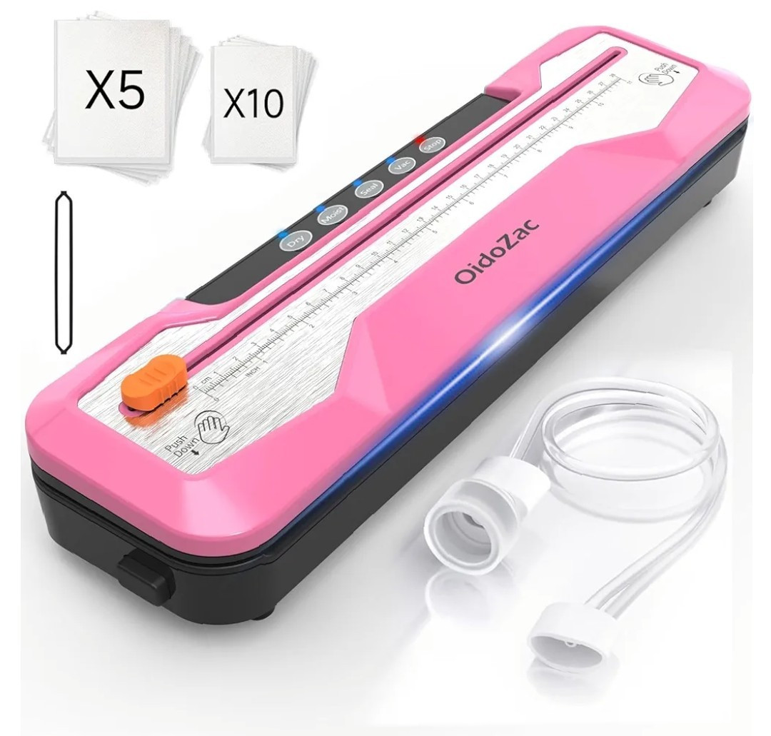 OidoZacVacuum Sealer Machine, Automatic Food Vacuum Sealer 5 Modes with...