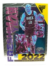 2022-23 Panini Flux Jeremy Sochan #8 Freshman Year San Antonio Spurs 