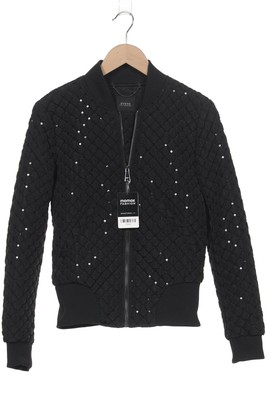 GUESS Jacke Damen Anorak Jacket Kurzmantel Gr. S Schwarz #r7kzxsc