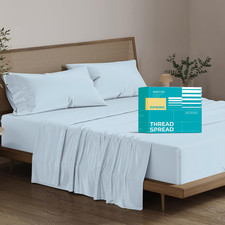 Thread Spread 100 Egyptian Cotton Sheets California King Size - 800 Series