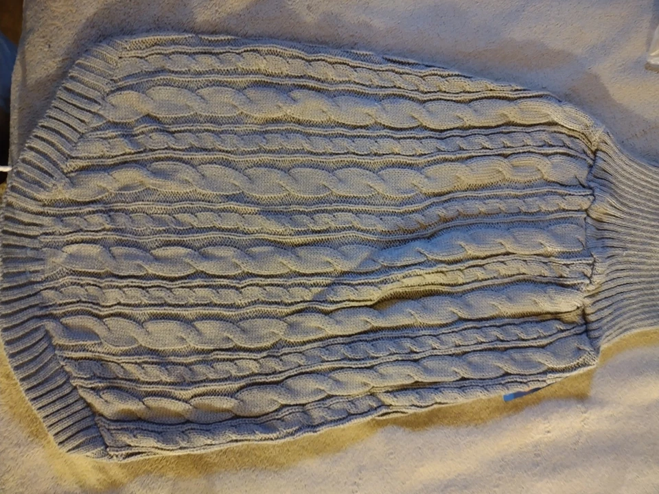 Suéter tejido Top Paw para perros X grande gris Foto 3 de 3