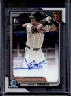 2024 Bowman Draft James Tibbs III Chrome Auto 1st Prospect #CPA-JT Giants