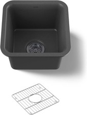 Kohler K-8223 Cairn 15-1/2" Undermount Single Basin Stone Composite Bar Sink