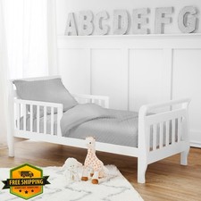 American Baby Co. Minky Toddler Bedding Gray 4 Pc