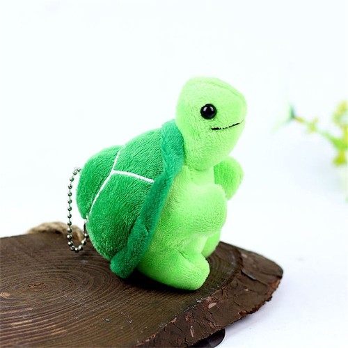 Plush Pendant Tortoise Stuffed Keychain Turtle Plush Keychain Plush Keyring - Picture 7 of 12