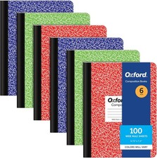 Composition Notebooks Wide Ruled School Journals Assorted Covers