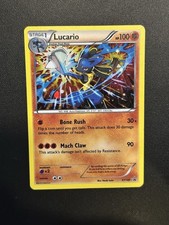 Pokémon TCG Lucario XY140 Holo Rare Black Star Promo Card