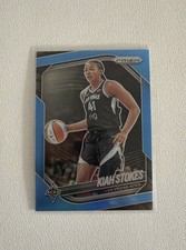 2025 Panini Prizm WNBA Basketball Carolina Blue /125 Kiah Stokes #58 Aces