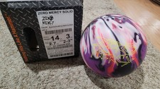 Hammer Zero Mercy Solid Bowling Ball 1st Quality | 14 Pounds | 2-3" Pin 2.7oz TW