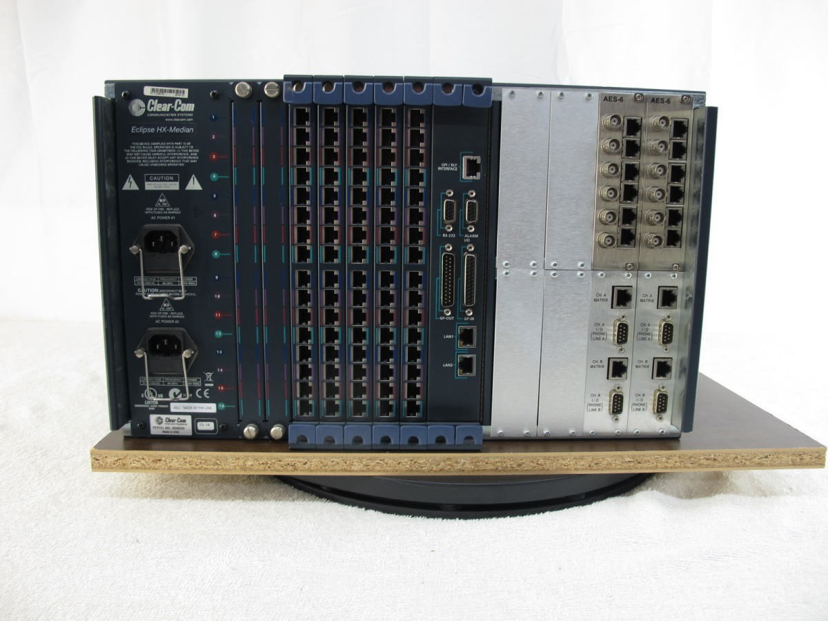 Clear-Com Eclipse HX Intercom Module System Frame Used #01 | eBay
