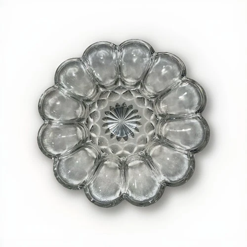 Vintage Anchor Hocking Company~ Egg Plate