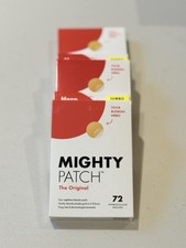 3x 72ct Mighty Patch Original Acne Treatment 216 total free shipping