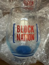 New Kids On The Block/ Block Nation Lot of 4 Wine Glasses