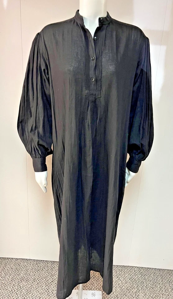 Excellent Vintage J Peterman Otavalo Cotton Dress XSmall Bust 36-40 - Image 2 of 4