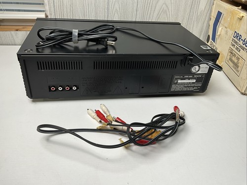 DENON DRR-680 DOLBY HX PRO STEREO CASSETTE TAPE DECK RECORDER - REMOTE/BOX - Afbeelding 6 van 15
