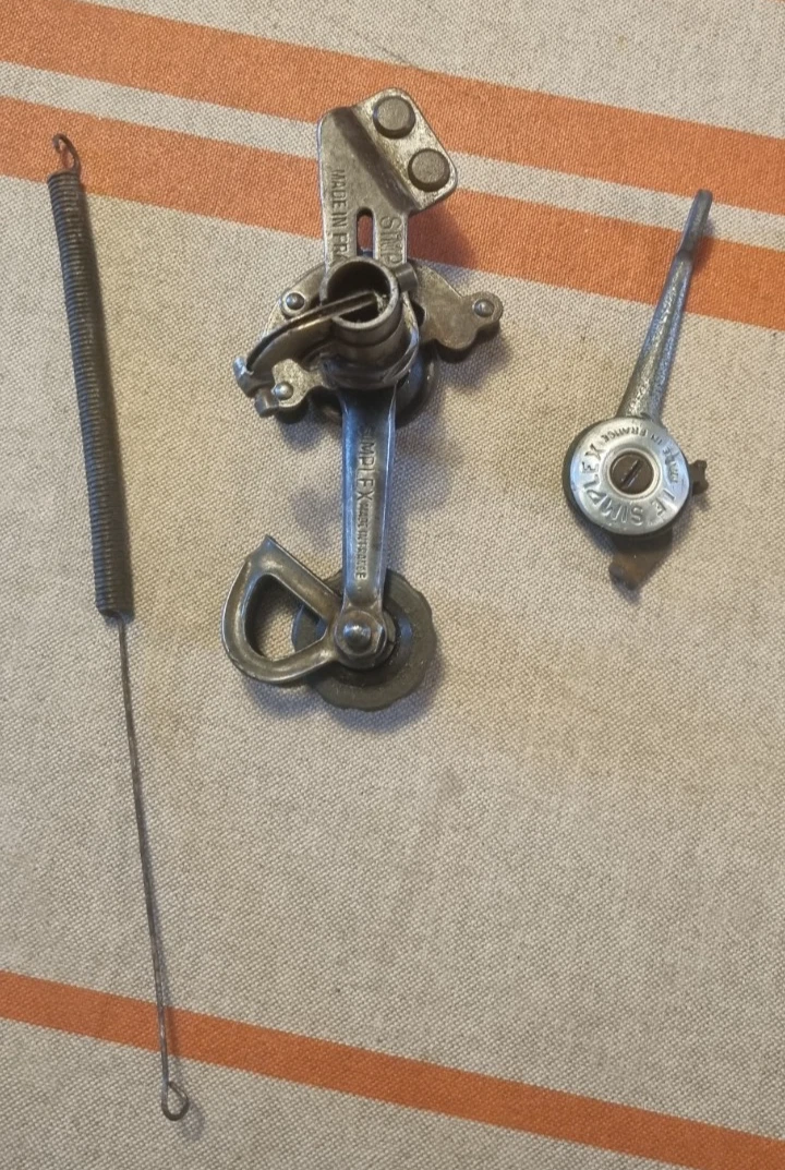DÉRAILLEUR ARRIÈRE PEUGEOT Simplex France vélo course rear derailleur road bike EUR 24,00
