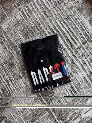 TRAPSTAR DECODED REVOLUTION TEE SIZE SMALL BLACK 2023 TRAPSTAR TSHIRT 