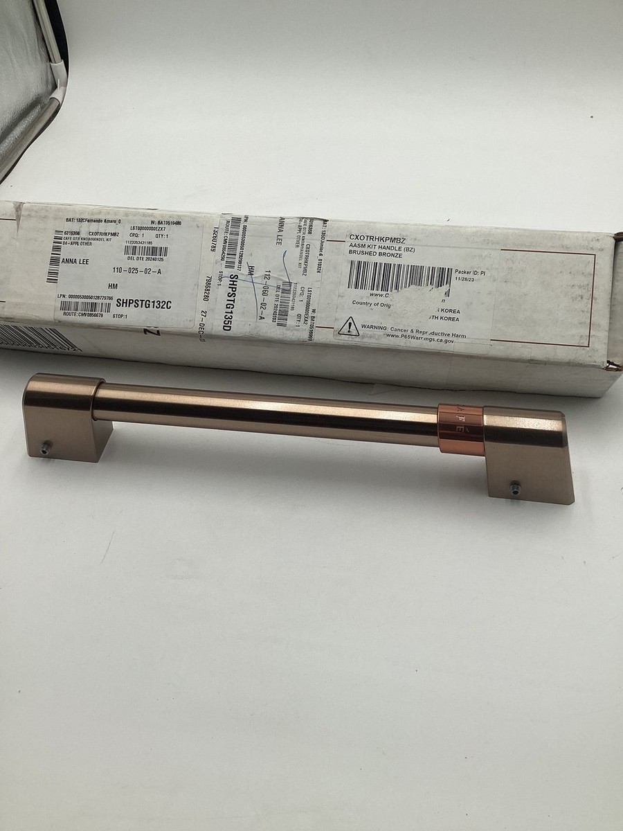 Cafe GE CXOTRHKPMBZ Handle Kit New Open Box Bronze Kitchen