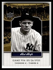 2008 Upper Deck Yankee Stadium Legacy #965 Red Rolfe