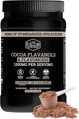 #ad 2 PCS Black Forest High Flavanol Cocoa Powder 1200mg Flavanols amp; Flavonoids Sup $24.00