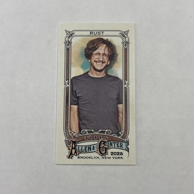 2025 Topps Allen & Ginter Mini Paul Rust A&G BACK NO NUMBER /50 SHORT PRINT