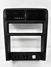 1999-2004 Ford Mustang Center Dash Radio Bezel Ac Vent Trim Panel Black Oem
