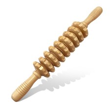 Wooden Therapy Massage Roller Tool for Fascial Massage Cellulite Sore Muscles