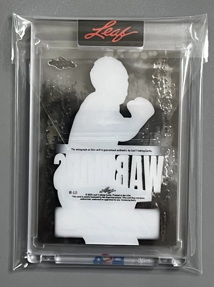 LENNOX LEWIS 💎 HOJA “CLARA” ✨6/7✨ AUTÉNTICA TARJETA AUTOGRAFIADA!!! Foto 3 de 3