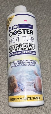 Ouster ~ Hot Tub ~ Weekly Care Maintenance 3 In 1 Pool Spa Cleaner 16 Doses 32oz