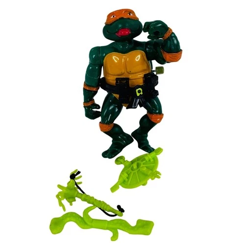 Wacky Action Teenage Mutant Ninja Turtles Raphael Figure 1989 TMNT Playmates