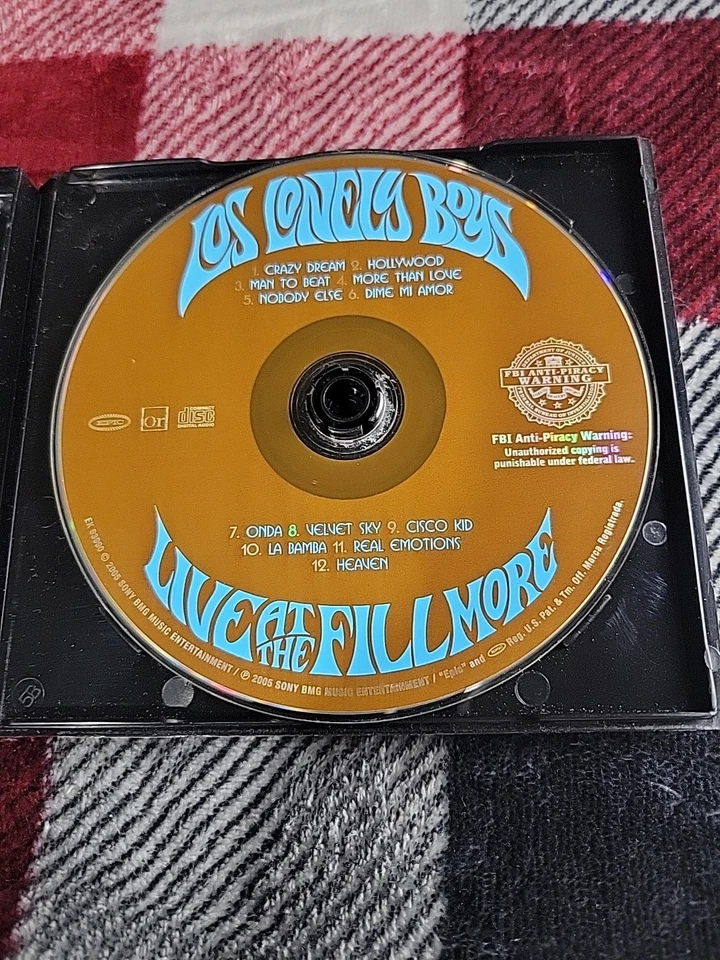 Los Lonely Boys - Live at the Fillmore CD 2005 Didc In Excellent Condition Foto 4 de 4