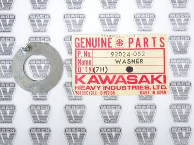 Kawasaki NOS NEW 92024-052 Washer F12MX KD KE KS KX KD125 KE125 KS125 KX450