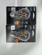 2 box Feit Electric LED A15 Bulb25W 2700K 250lm Filament Clear Glass Soft White