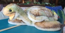 Steiff 2450/22 Vintage Slo Turtle Mohair Large Made in Germany