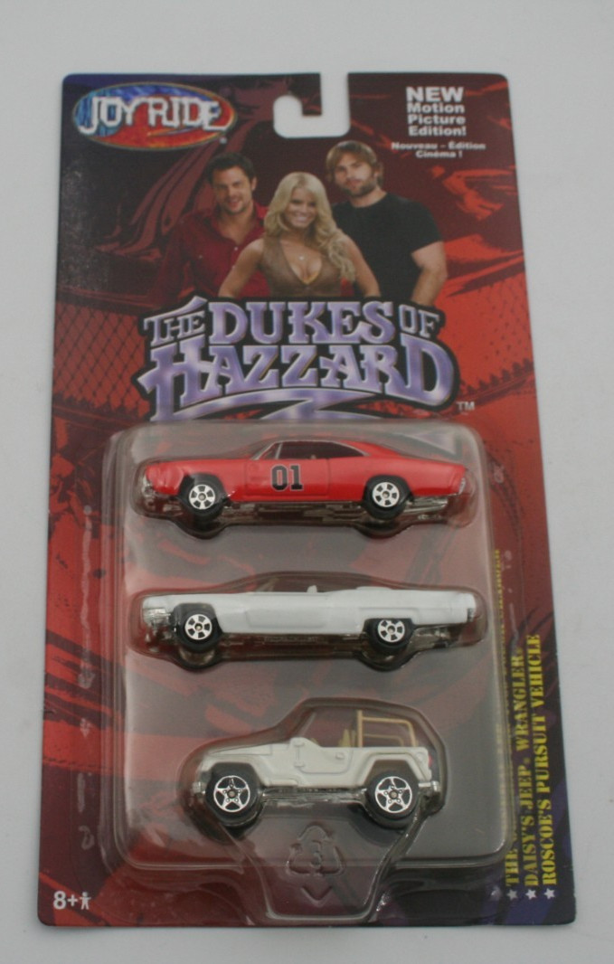 Dukes Of Hazzard Joyride 3 Pack 1/64 Diecast Movie Edition Generel Lee  - Thumbnail 1