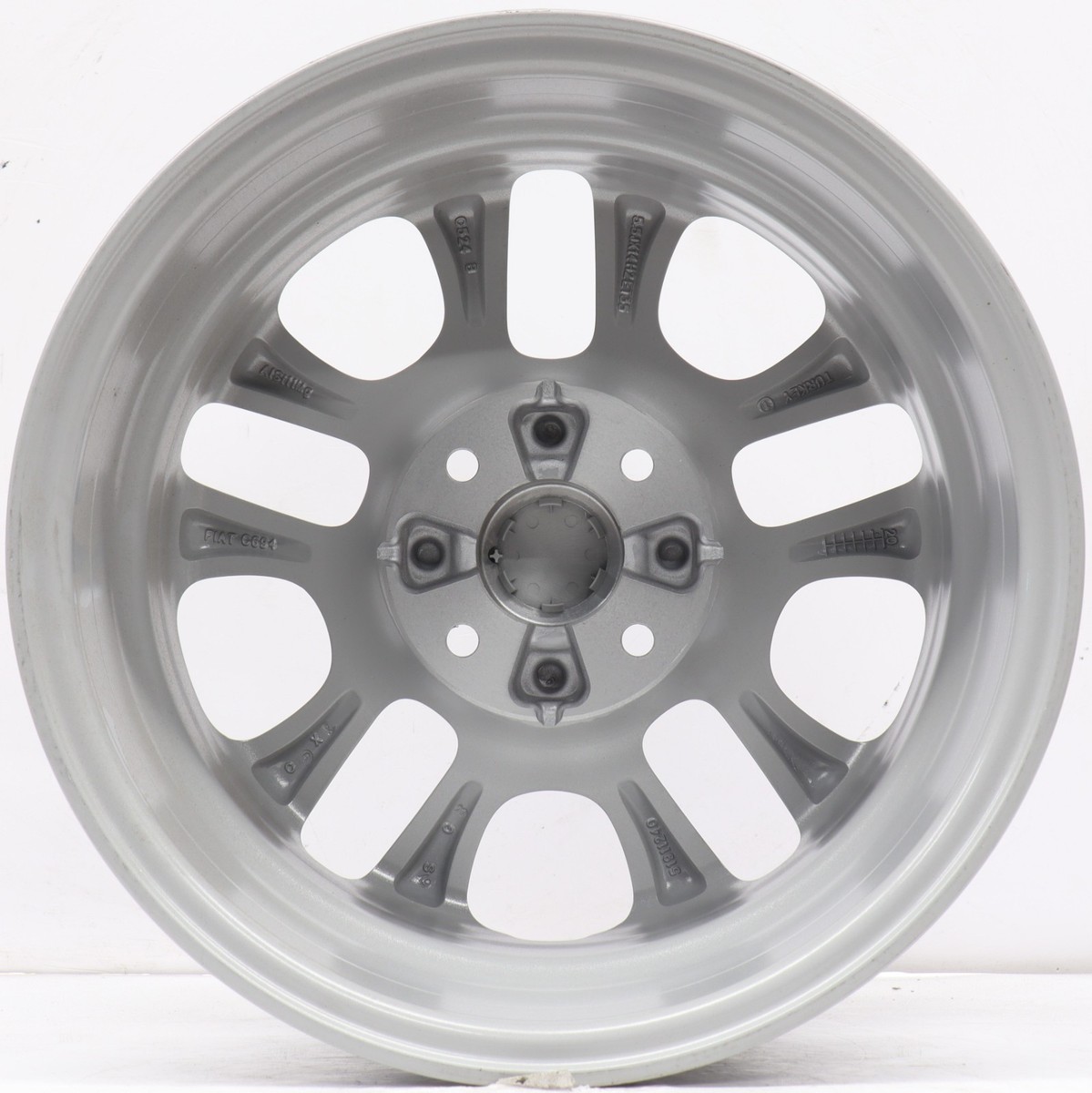 4 Fiat Panda Alloy Rims 5.5Jx14 Silver Original 52065601 51911240