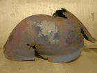 ww2 Soviet army helmet. USSR helmet. Battlefield helmet.