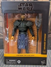 Star Wars  The Clone Wars Black Series Savage Opress NIB SEALED