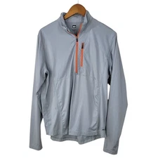 REI Co-Op Quarter Zip Hiking Outdoor Base Layer Pullover Mens Large Chest Pocket